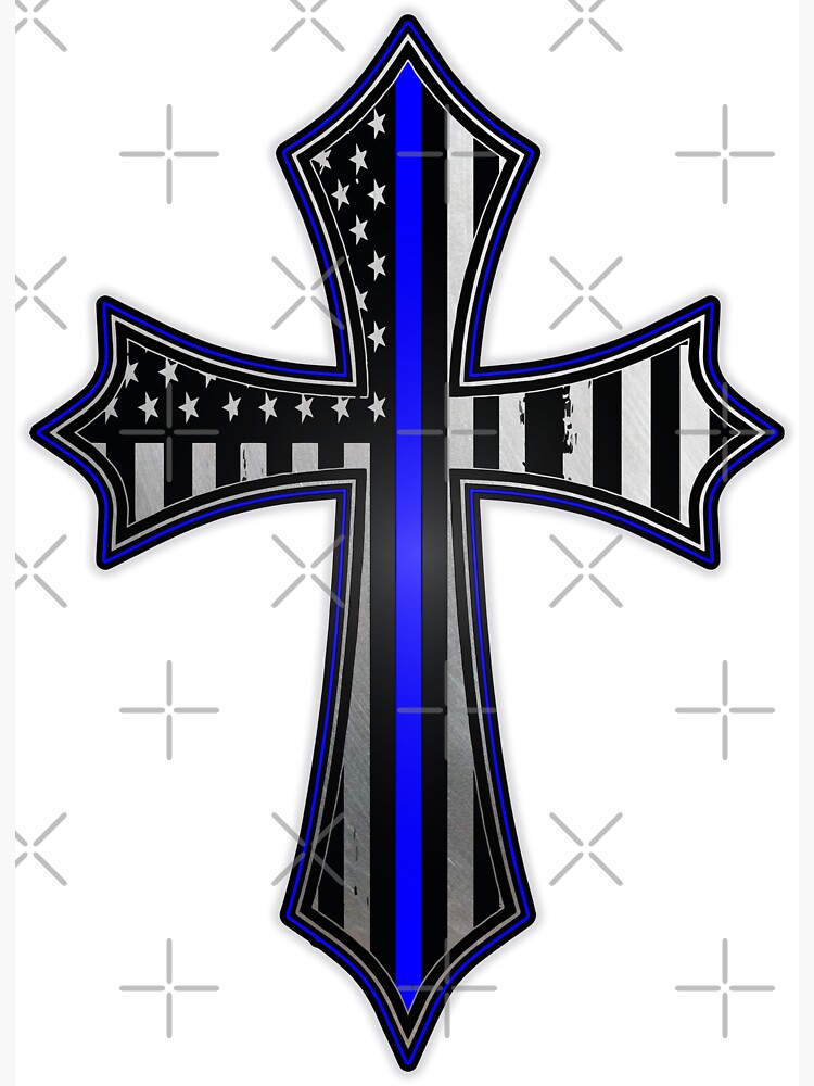 American Flag Cross Tattoo