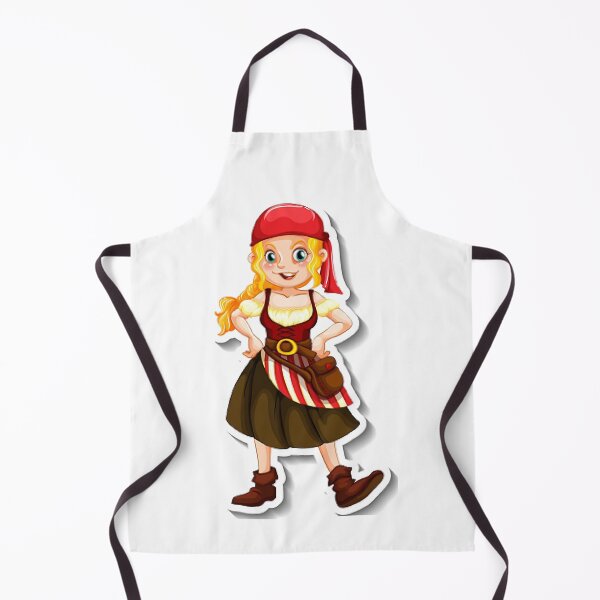 Item preview, Ahoy Matey, Swashbuckling Girl Pirate Searching For Treasure - Children Apparel and Decor. designed and sold by lduke47.