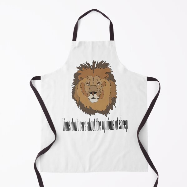 Item preview, Lions don't care about the opinions of sheep designed and sold by Urban Warrior .