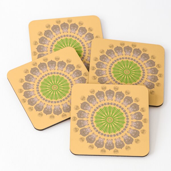Item preview, Amazing Armadillo Mandala Design designed and sold by MandalaZoo.