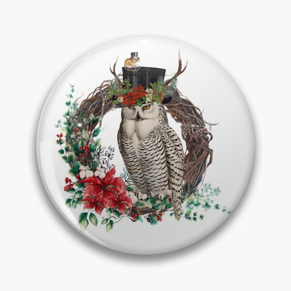 Item preview,  Yule Snowy Owl "Keeping Watch" designed and sold by RagdollGypzy.
