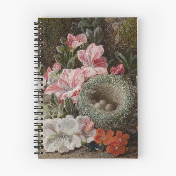 Item preview, George Clare - Still Life of Flowers and Birds Nest designed and sold by Rehs.