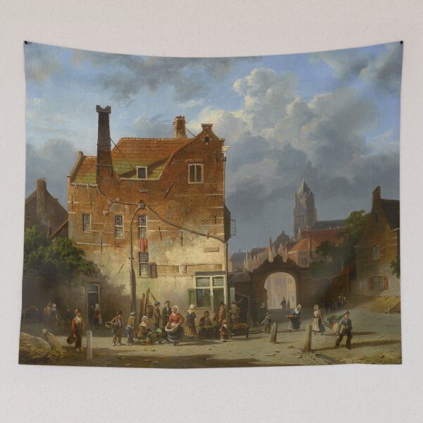 Item preview, Adrianus Eversen - A Dutch Market designed and sold by Rehs.