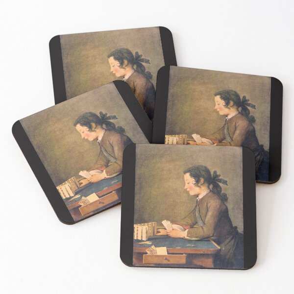 Item preview, 'House Of Cards' by Jean Chardin (Reprint) designed and sold by Classic Visions Gallery.