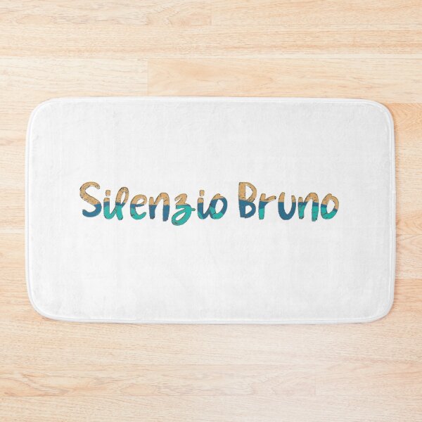 Item preview, Silenzio Bruno- From Luca Movie designed and sold by Eckaa.
