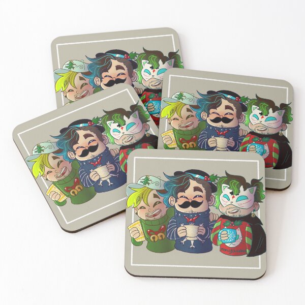 Item preview, Festive trio of lads designed and sold by Artfromtheabyss.
