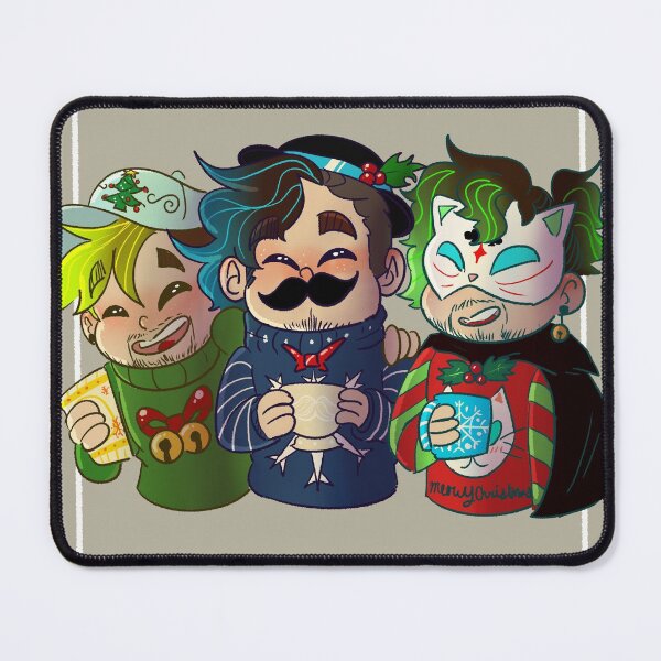 Item preview, Festive trio of lads designed and sold by Artfromtheabyss.