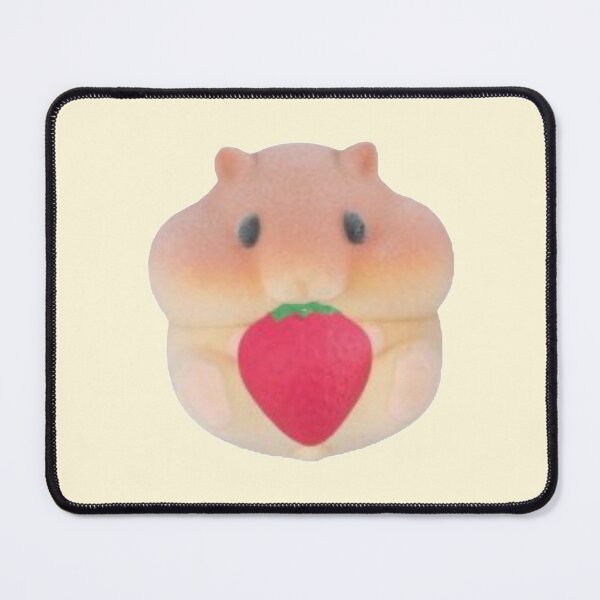 Item preview, Hamster with Strawberry designed and sold by Venusscorpio.