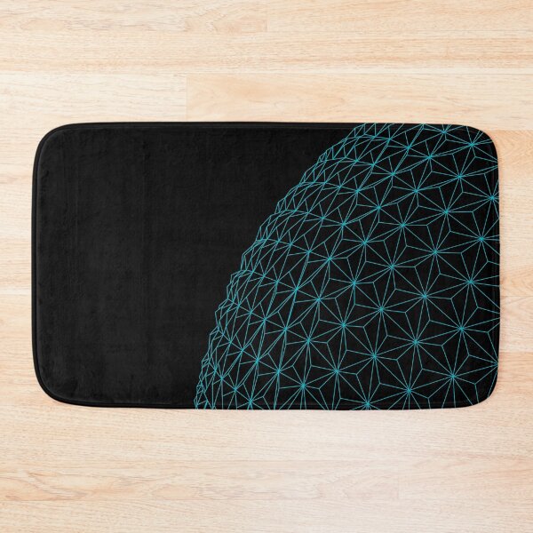Item preview, Spaceship Earth Outline (Cyan) designed and sold by Tacopia.