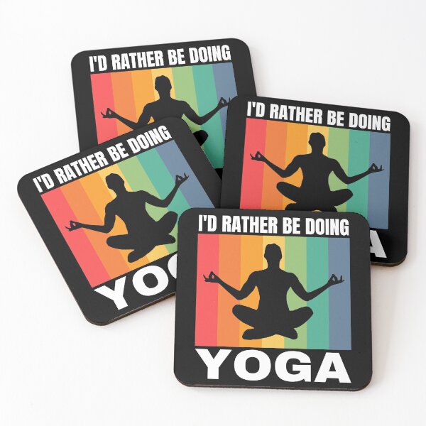 Item preview, I'd Rather Be Doing Yoga designed and sold by Crafty-Mornings.