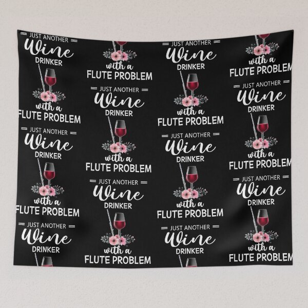 Item preview, Flute just another wine  designed and sold by KirstixCo.