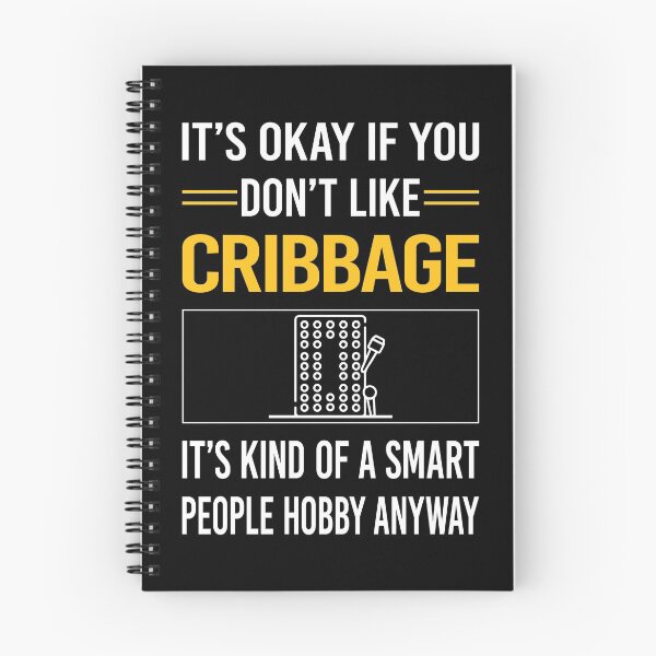 Item preview, Funny Smart People Cribbage Crib designed and sold by fatherbarliman.