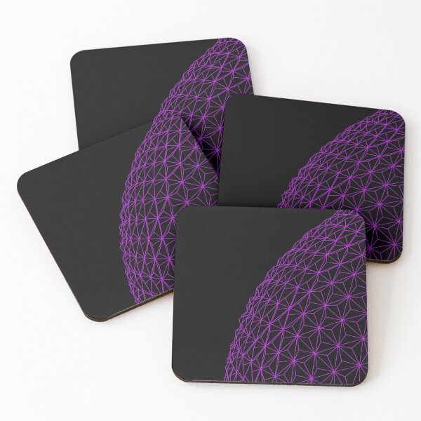 Item preview, Spaceship Earth Outline (Purple) designed and sold by Tacopia.
