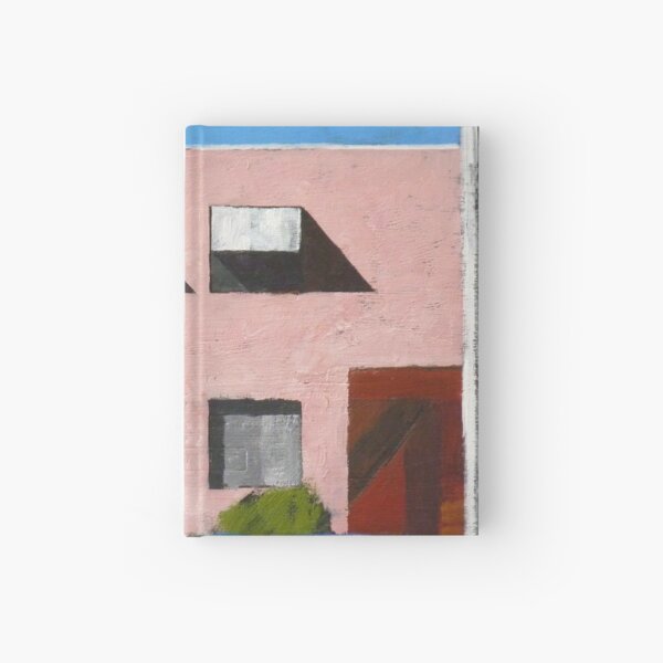 Pink Apartments (Abstract) Hardcover Journal