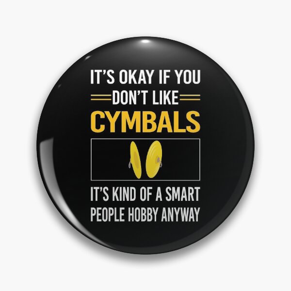 Item preview, Funny Smart People Cymbals Cymbal designed and sold by fatherbarliman.