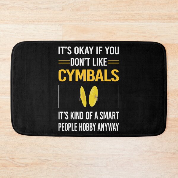 Item preview, Funny Smart People Cymbals Cymbal designed and sold by fatherbarliman.