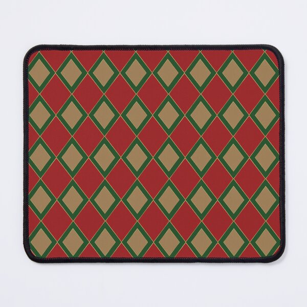 Item preview, Red, Green and Brown Diamond Pattern designed and sold by ThePurpleFrog.
