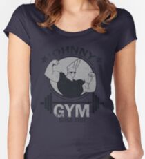 Johnny Gym Women's Fitted Scoop T-Shirt