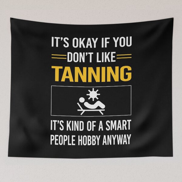 Item preview, Funny Smart People Tanning designed and sold by jiggleterrified.