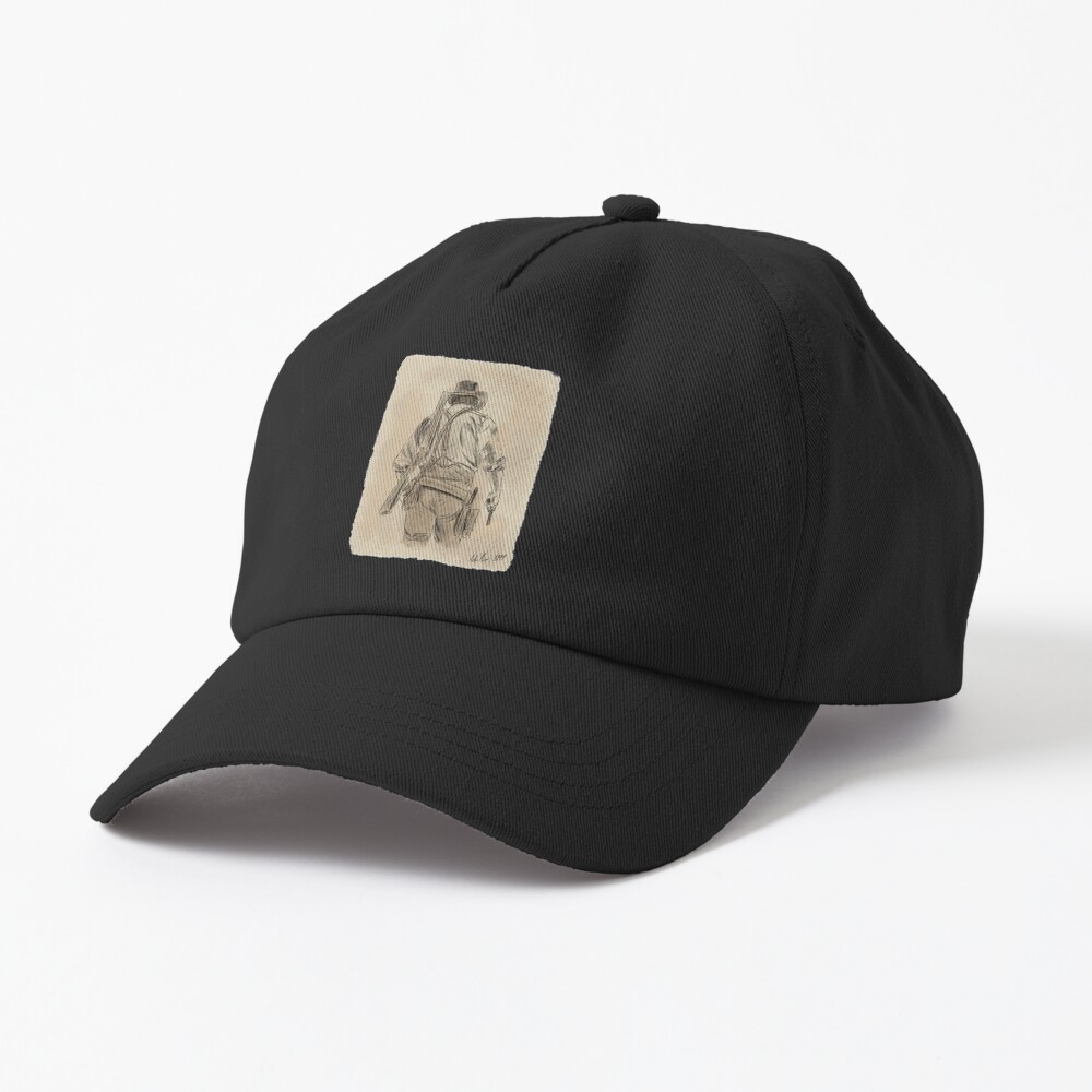 Vista previa del artículo con la obra «Dad hat», diseñado y vendido por Luke-Simson.