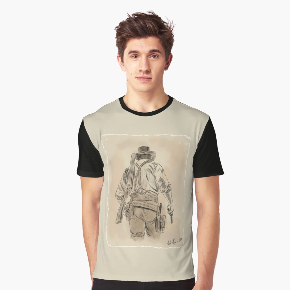 Vista previa del artículo con la obra «Camiseta gráfica», diseñado y vendido por Luke-Simson.
