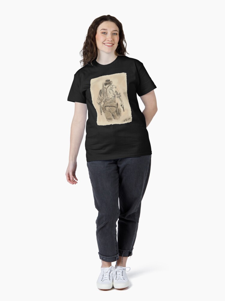 Imagen 4 de 7, Camiseta clásica con la obra Arturo 1899, diseñada y vendida por Luke-Simson.