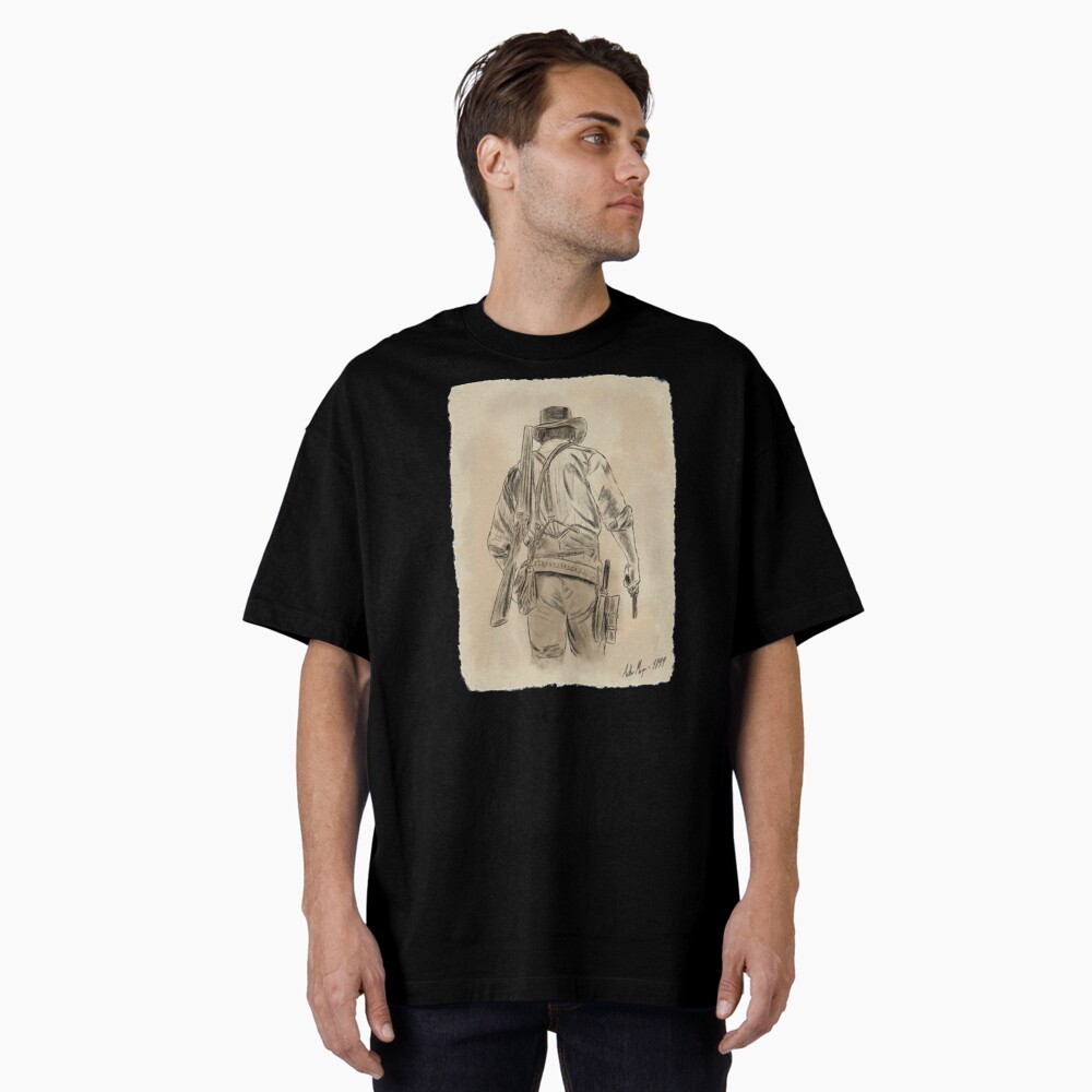 Vista previa del artículo con la obra «Camiseta holgada», diseñado y vendido por Luke-Simson.