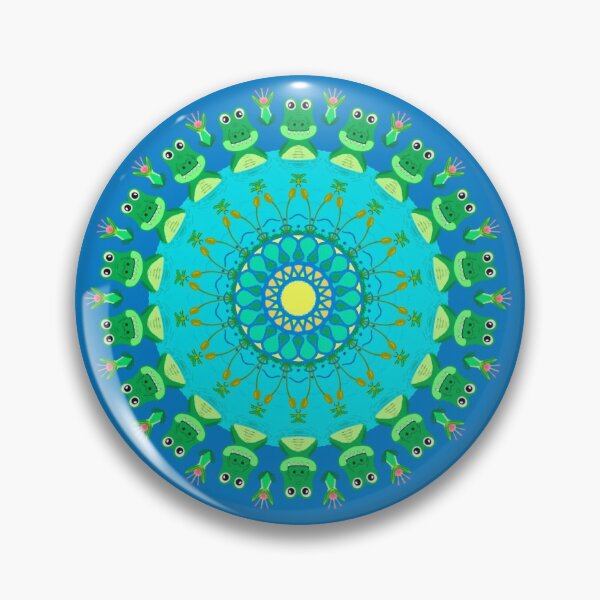 Item preview, Goofy Gator Mandala Design designed and sold by MandalaZoo.