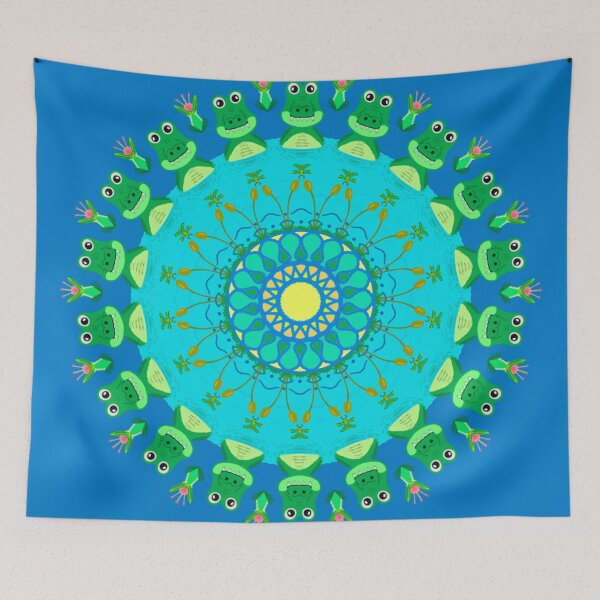 Item preview, Goofy Gator Mandala Design designed and sold by MandalaZoo.