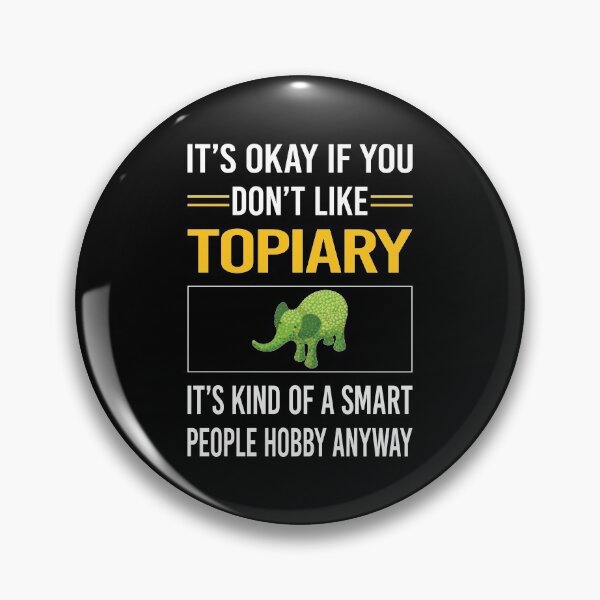 Item preview, Funny Smart People Topiary designed and sold by jiggleterrified.