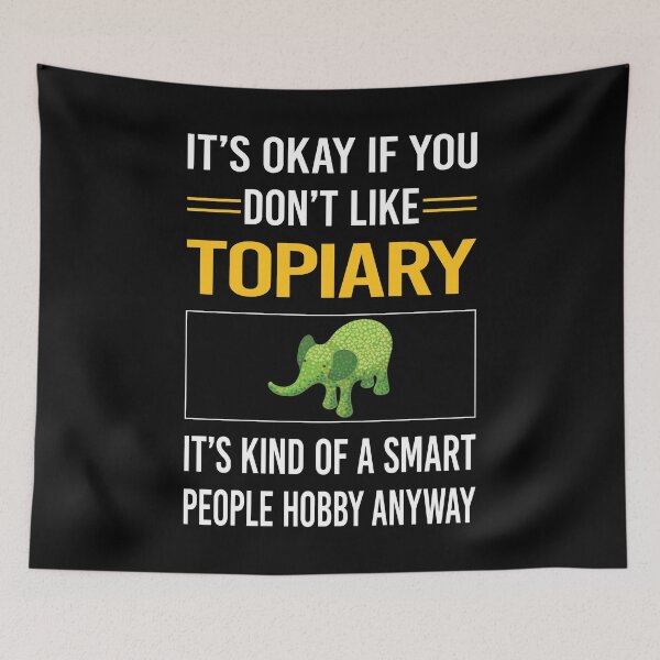 Item preview, Funny Smart People Topiary designed and sold by jiggleterrified.