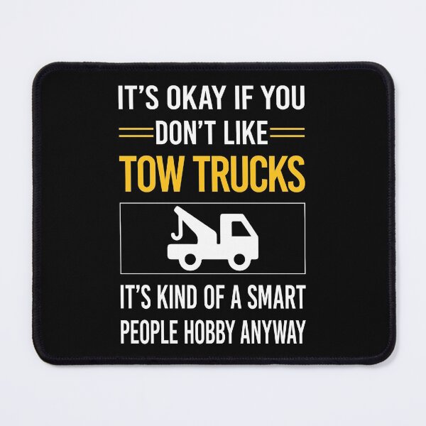 Item preview, Funny Smart People Tow Truck Trucks designed and sold by jiggleterrified.