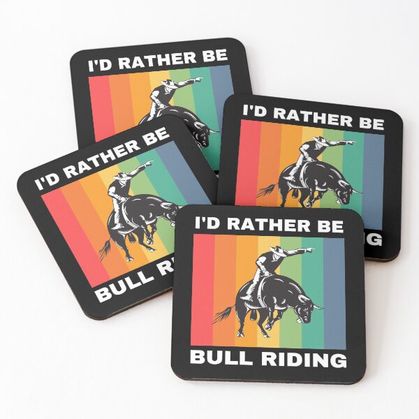 Item preview, I'd Rather Be Bull Riding designed and sold by Crafty-Mornings.