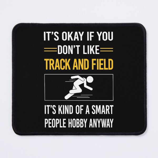 Item preview, Funny Smart People Track And Field designed and sold by jiggleterrified.
