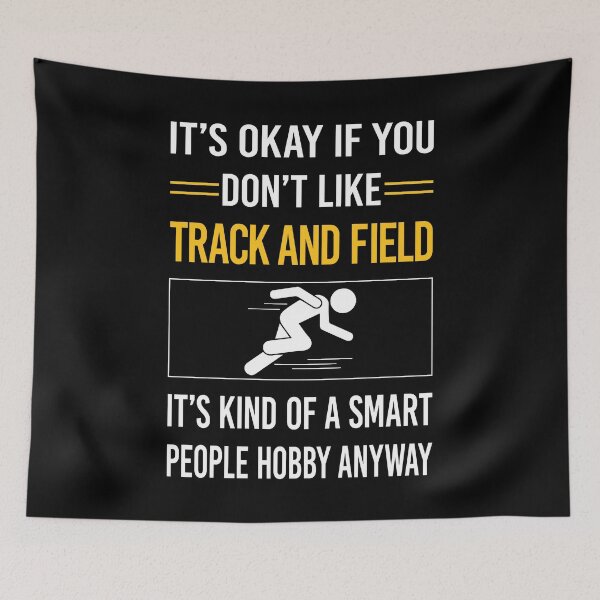 Item preview, Funny Smart People Track And Field designed and sold by jiggleterrified.
