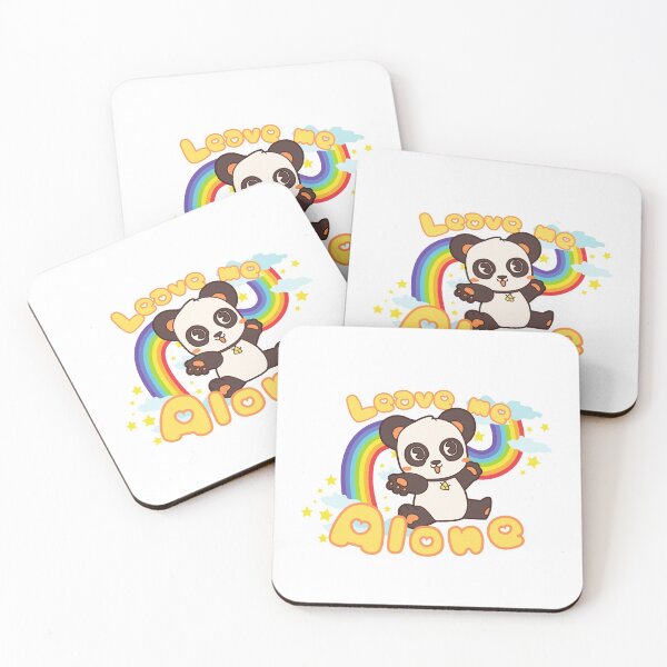 Item preview, Leave me alone Rainbow Panda yellow designed and sold by Anxatzi.