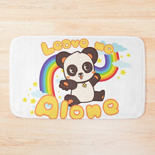 Item preview, Leave me alone Rainbow Panda yellow designed and sold by Anxatzi.