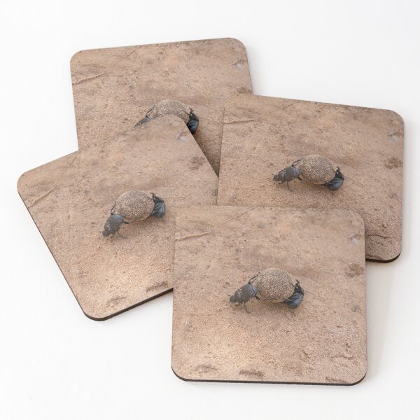 Item preview, Dung Beetles Rolling Together designed and sold by WilloughbyArts.