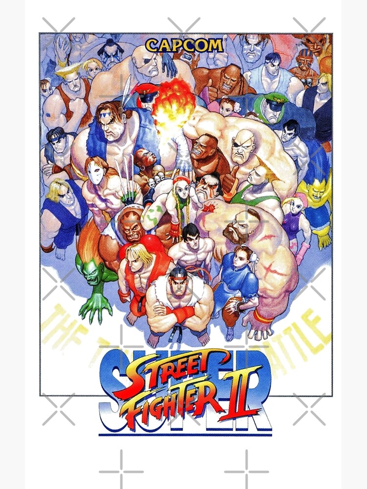 Street Fighter II Poster - Player Select, on Close Up