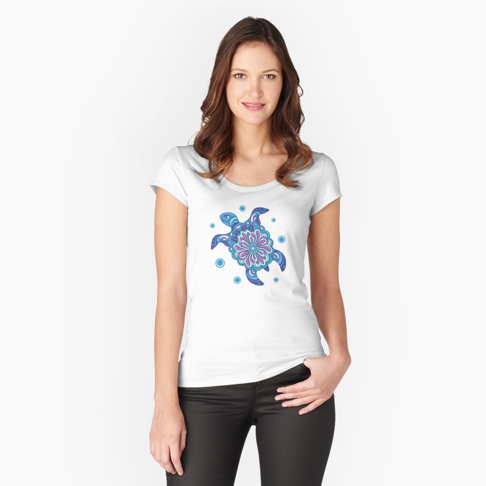 Aperçu de l'œuvre T-shirt échancré créée et vendue par olgart.