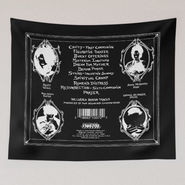 Item preview, Christian Death - Only Theatre of Pain Album Credits (White) designed and sold by RGRB-Designs.