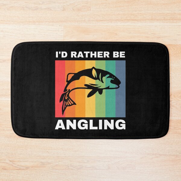 Item preview, I'd Rather Be Angling designed and sold by Crafty-Mornings.