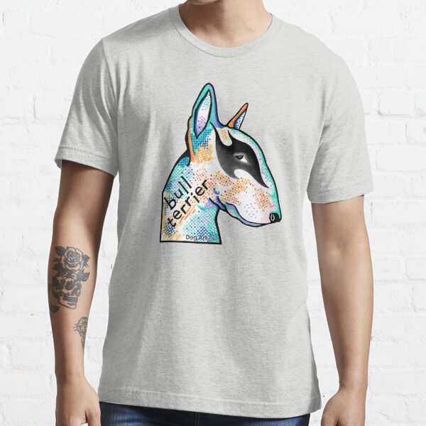 Bull Terrier Painting Design Essential T-Shirt