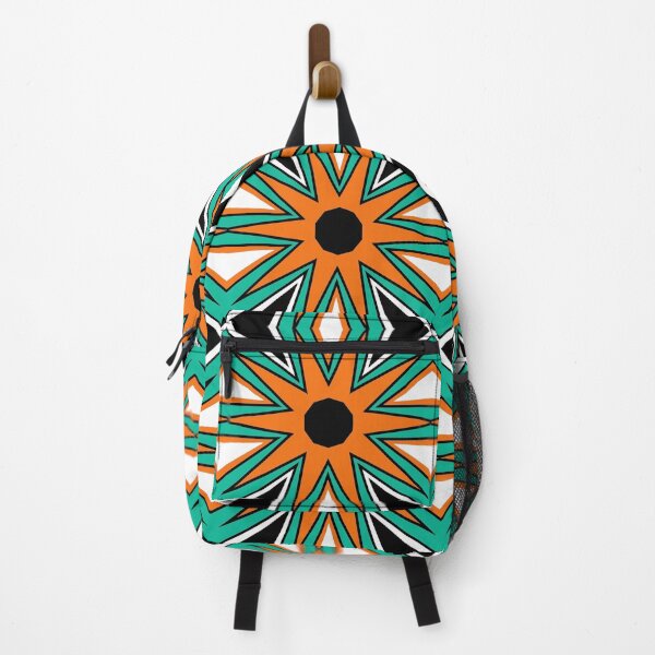 Item preview, Teal and Orange Star Burst designed and sold by SillaHoekstra.