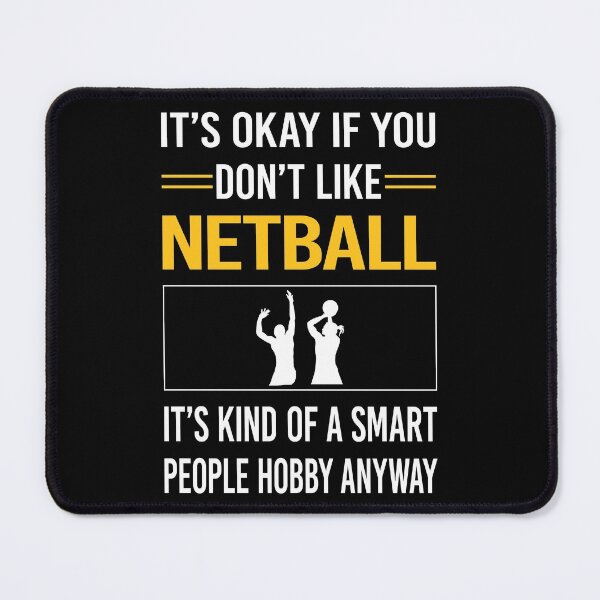 Item preview, Funny Smart People Netball designed and sold by RandalDavis.