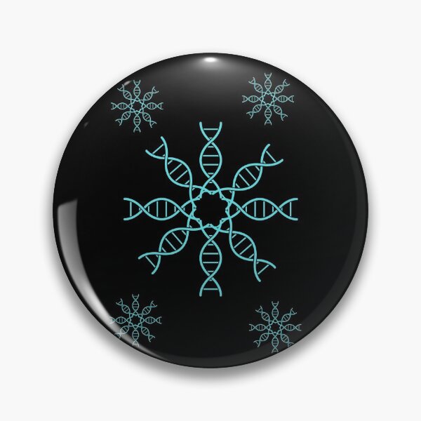 Item preview, DNA Winter Wonderland_Blue designed and sold by Chromatin.