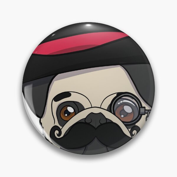 Item preview, Fancy Pug designed and sold by LittleSunShoppe.