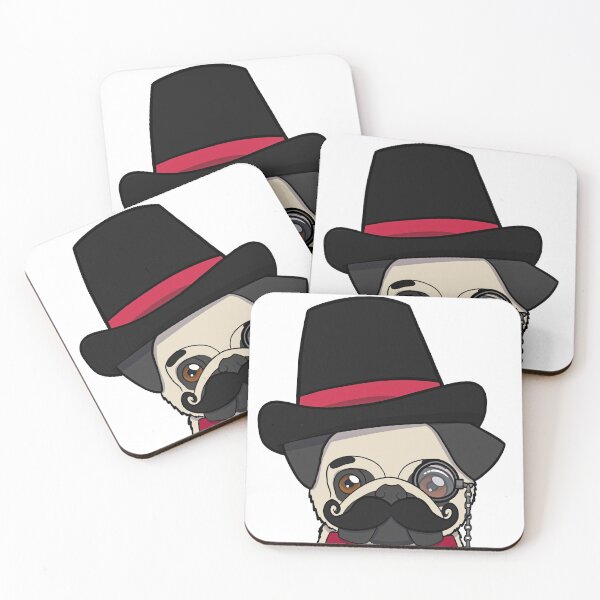 Item preview, Fancy Pug designed and sold by LittleSunShoppe.