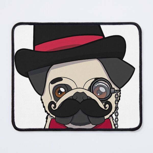 Item preview, Fancy Pug designed and sold by LittleSunShoppe.