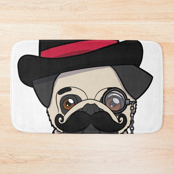 Item preview, Fancy Pug designed and sold by LittleSunShoppe.